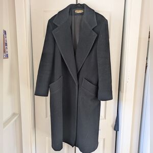 Tempo Europa Vintage Wool Coat, size 10